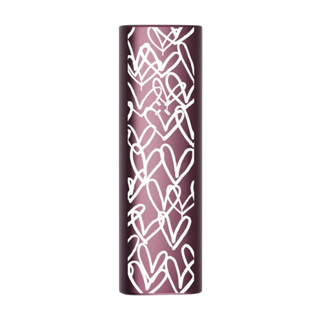 PAX Plus 2-in-1 Vaporizer in Elderberry with James Goldcrown design - Front View