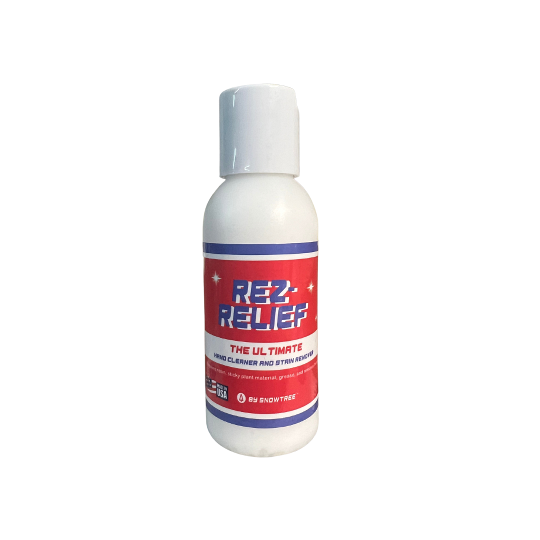 Snowtree Rez-Relief Cleaner for Hand & Tool, Front View on Seamless White Background