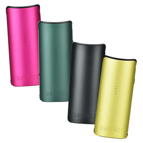DaVinci Miqro-C Dry Herb Vaporizers in multiple colors, 900mAh, compact design