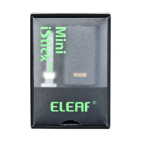 Eleaf Mini iStick 20W Mod Battery, front view on white background, 1050mAh capacity, compact for travel