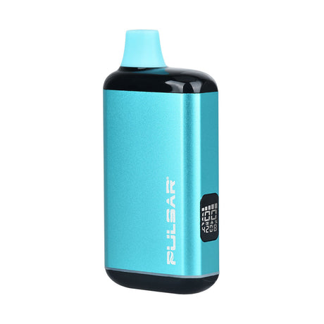 Pulsar 510 DL 2.0 Pro Vape Bar in Mint, 1000mAh auto-draw with voltage control, side view