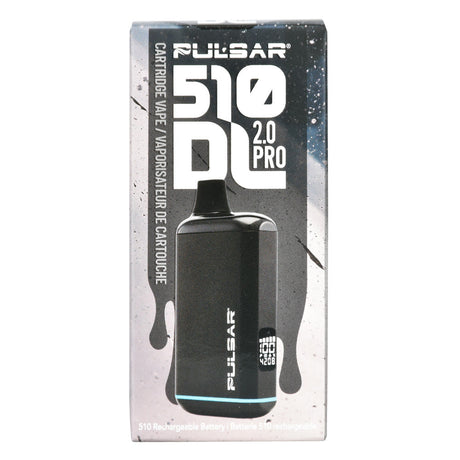 Pulsar 510 DL 2.0 Pro Vape Bar Packaging Front View with 1000mAh Battery Feature