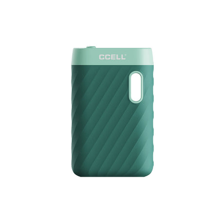 CCELL Sandwave 510 Battery in Marine Green, Front View, 400mAh, Compact Design