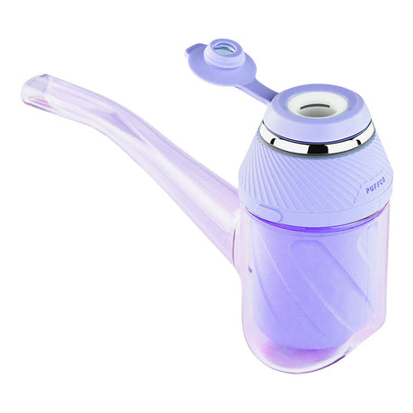 Puffco Proxy Vaporizer in black, portable Sherlock design with ceramic and glass materials, side view