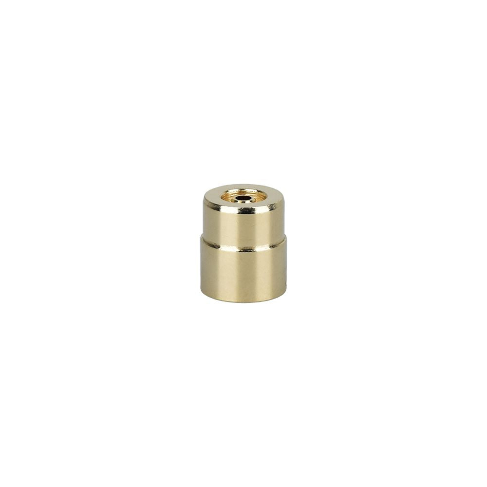 Pulsar VLT 510 Adapter Ring for 0.5ml Cartridges, 5CT BOX, Brass Finish, Top View