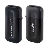 Pulsar VLT 510 Battery Vaporizer in Black, 650mAh, front and side view, portable and rechargeable