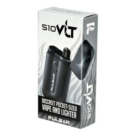 Pulsar VLT 510 Battery Vaporizer with Lighter, 650mAh, in packaging, front view