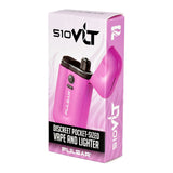 Pulsar VLT 510 Battery Vaporizer in Pink - Compact Design with 650mAh, Box Included