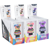 Lookah Tie Dye Bear 510 Batteries Display, 500mAh Variable Voltage, Front View