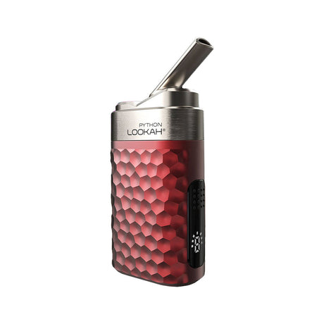 Lookah Python Red Variable Voltage Wax Vaporizer with 650mAh Battery - Front View