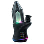Focus V CARTA 2 Portable Dab Rig in Black with LED Display and Illuminated Base, Front View