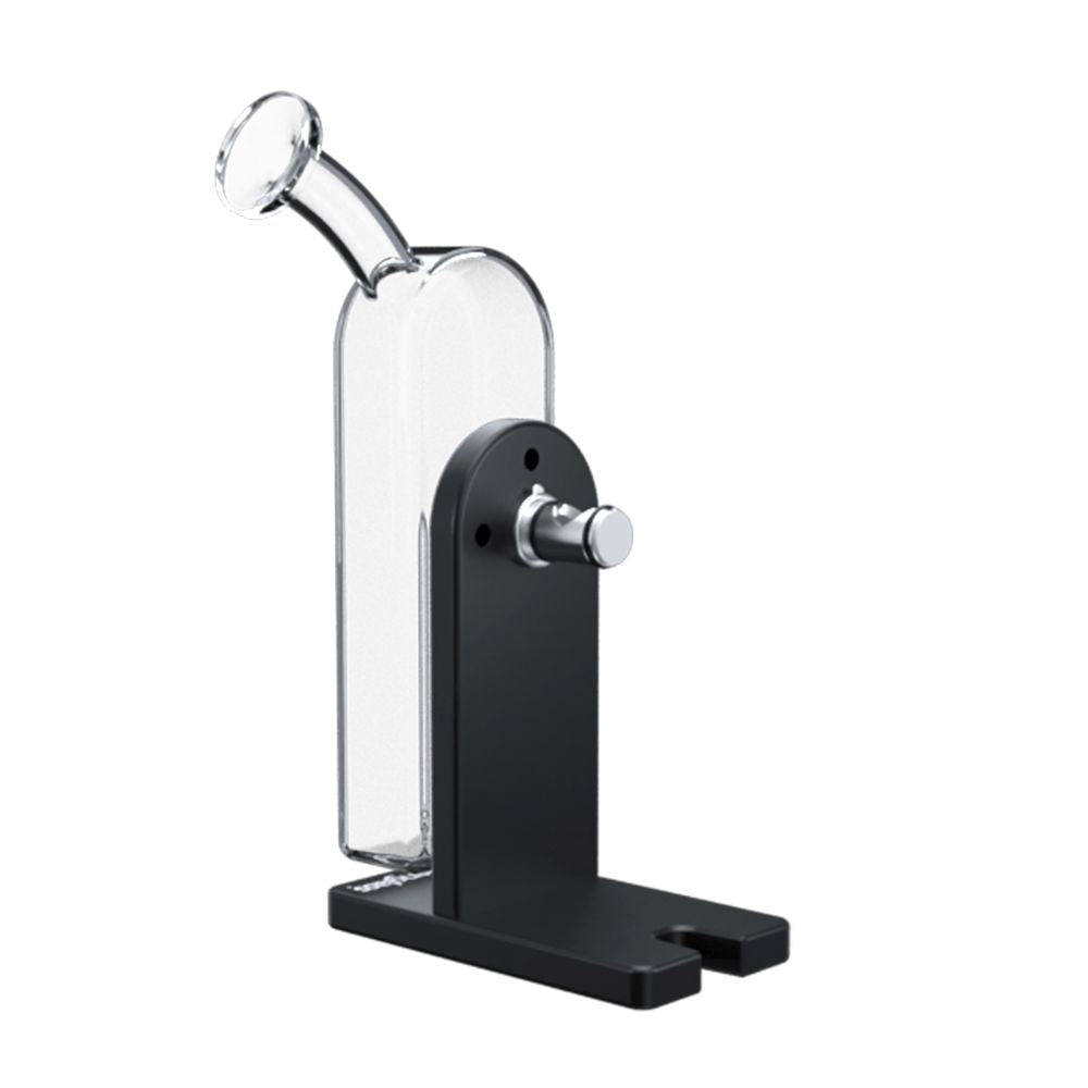 Stündenglass Modul Dok Stand and Charging Cable - Sleek Side View on White Background