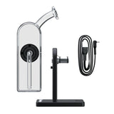 Stündenglass Modul Dok Stand and Charging Cable for Vaporizer, Front View on White Background