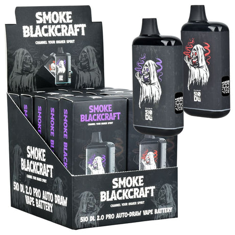 Pulsar Smoke BlackCraft 510 DL 2.0 PRO VV Vape Bars in Assorted Colors with Packaging
