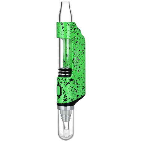 Lookah Seahorse PRO Plus Electric Dab Pen in Green/Black Spatter, 650mAh, Front View
