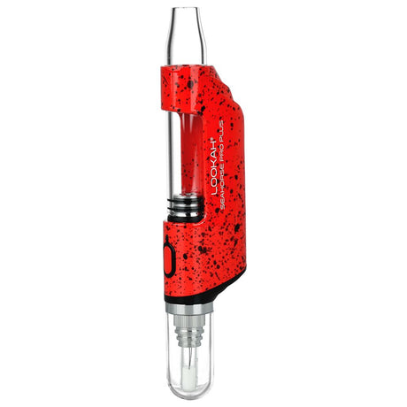 Lookah Seahorse PRO Plus Electric Dab Pen in Red/Black Spatter Edition with 650mAh Battery