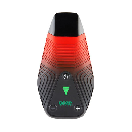 Ooze Brink Dry Herb Vaporizer in Midnight Sun with 1800mAh battery, front view on white background