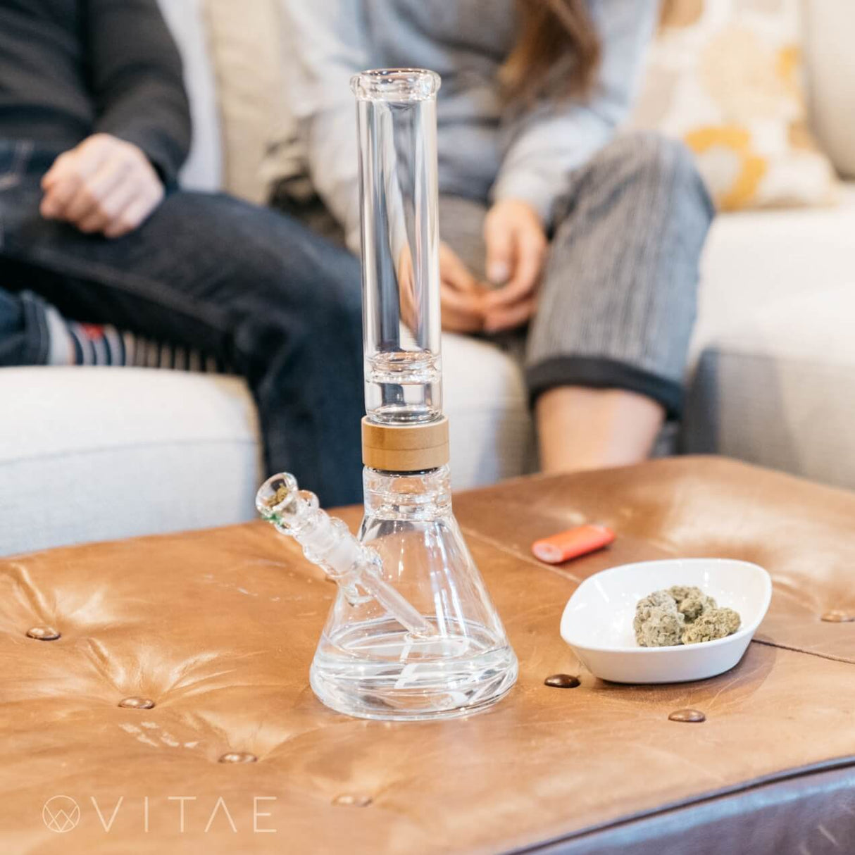 Vitae Glass 16" Classic Beaker Bong