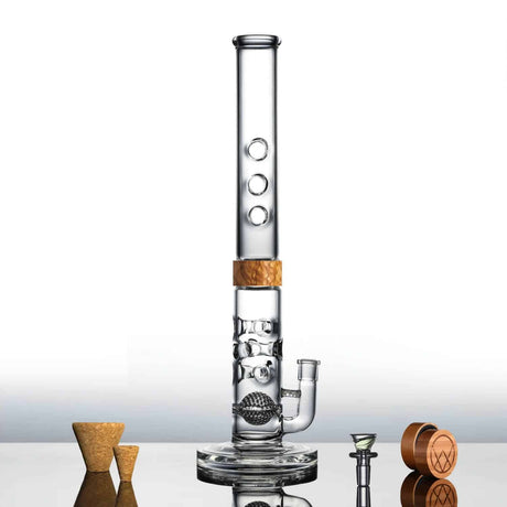 Vitae Glass 18" Swiss Trio Bong