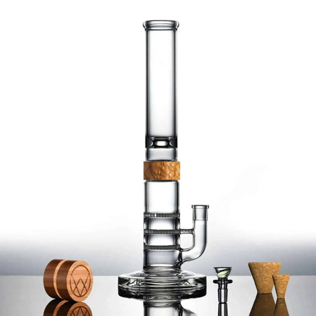 Vitae Glass 16" THC Bong (Triple Honey Comb)