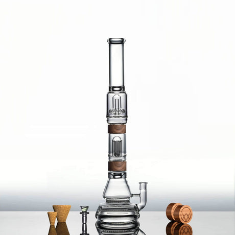 Vitae Glass 20" Voyager + Mini Perc Bong