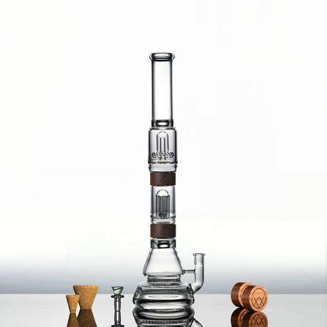 Vitae Glass 20" Voyager + Mini Perc Bong