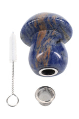 Astral Project 2″ Gemstone Shroom Pipe