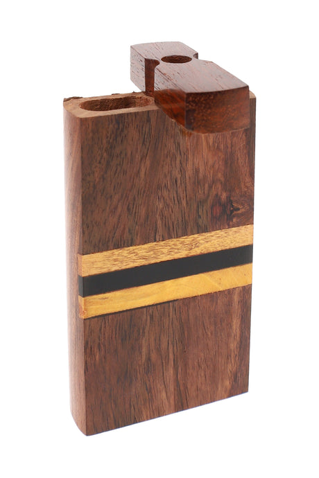 Indian Rosewood Dugout “Inlay Vault” – 4″