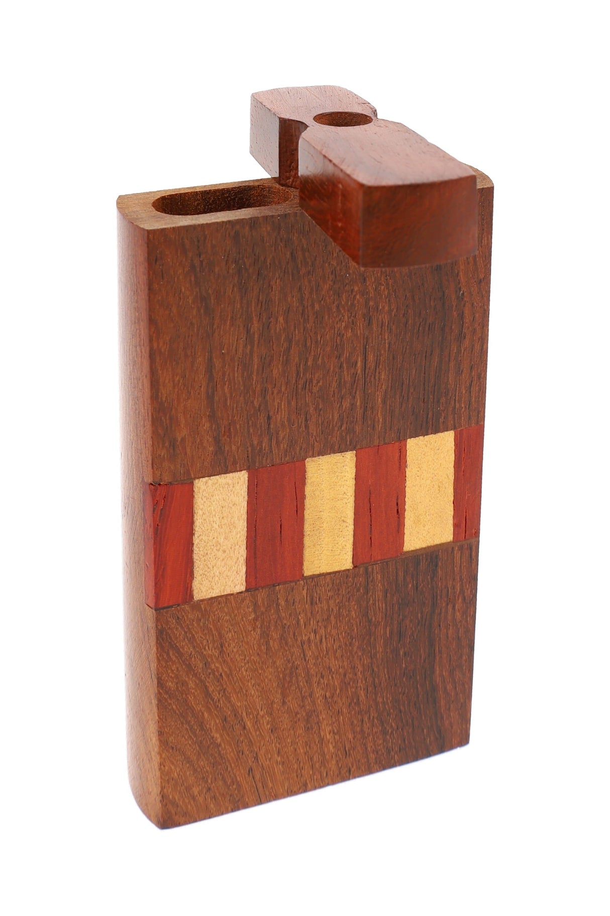 Indian Rosewood Dugout “Inlay Vault” – 4″