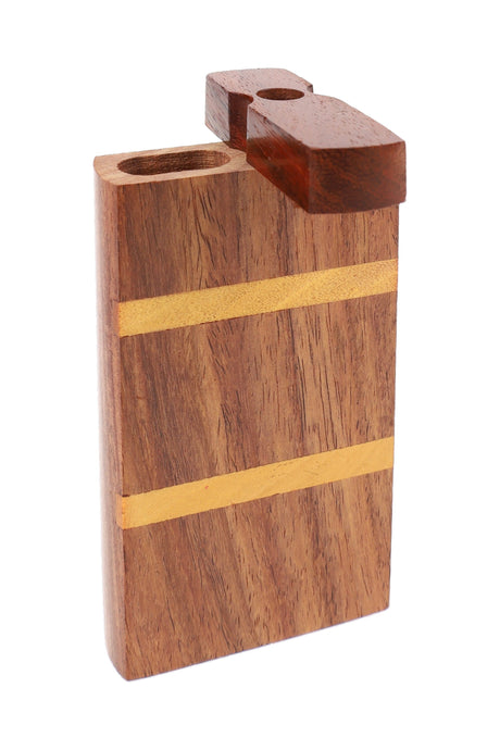 Indian Rosewood Dugout “Inlay Vault” – 4″