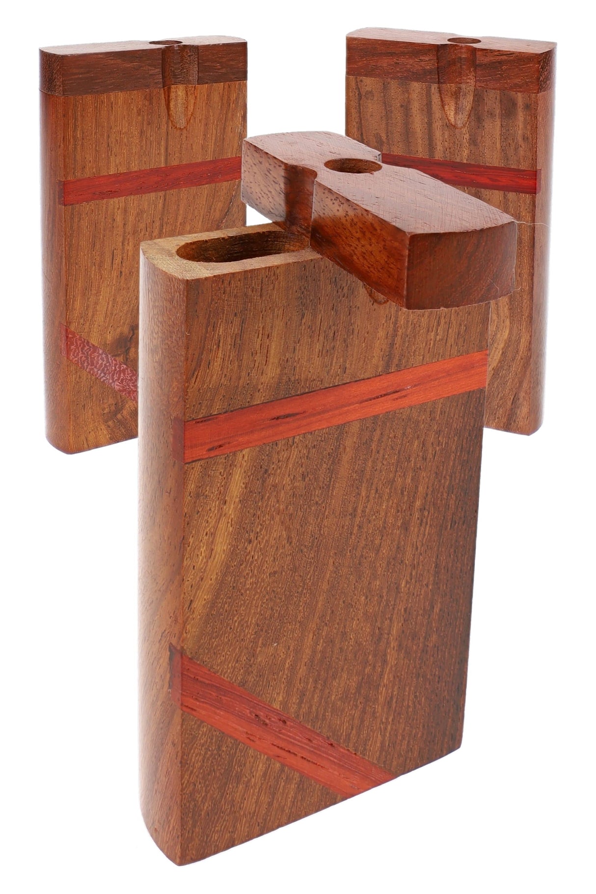 Indian Rosewood Dugout “Inlay Vault” – 4″