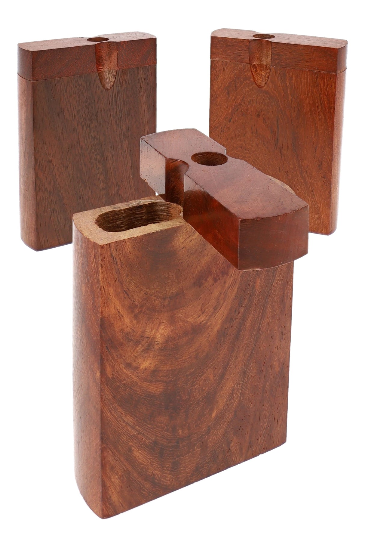 Dark Wood Dugout “Pocket Walnut” – 3″