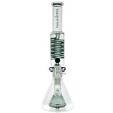 Freeze Pipe Bong XL with Showerhead Percolator and 90 Degree Glass Joint, Front View