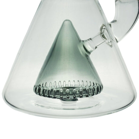 Freeze Pipe Bong XL with Showerhead Percolator - Clear Borosilicate Glass, 90 Degree Joint