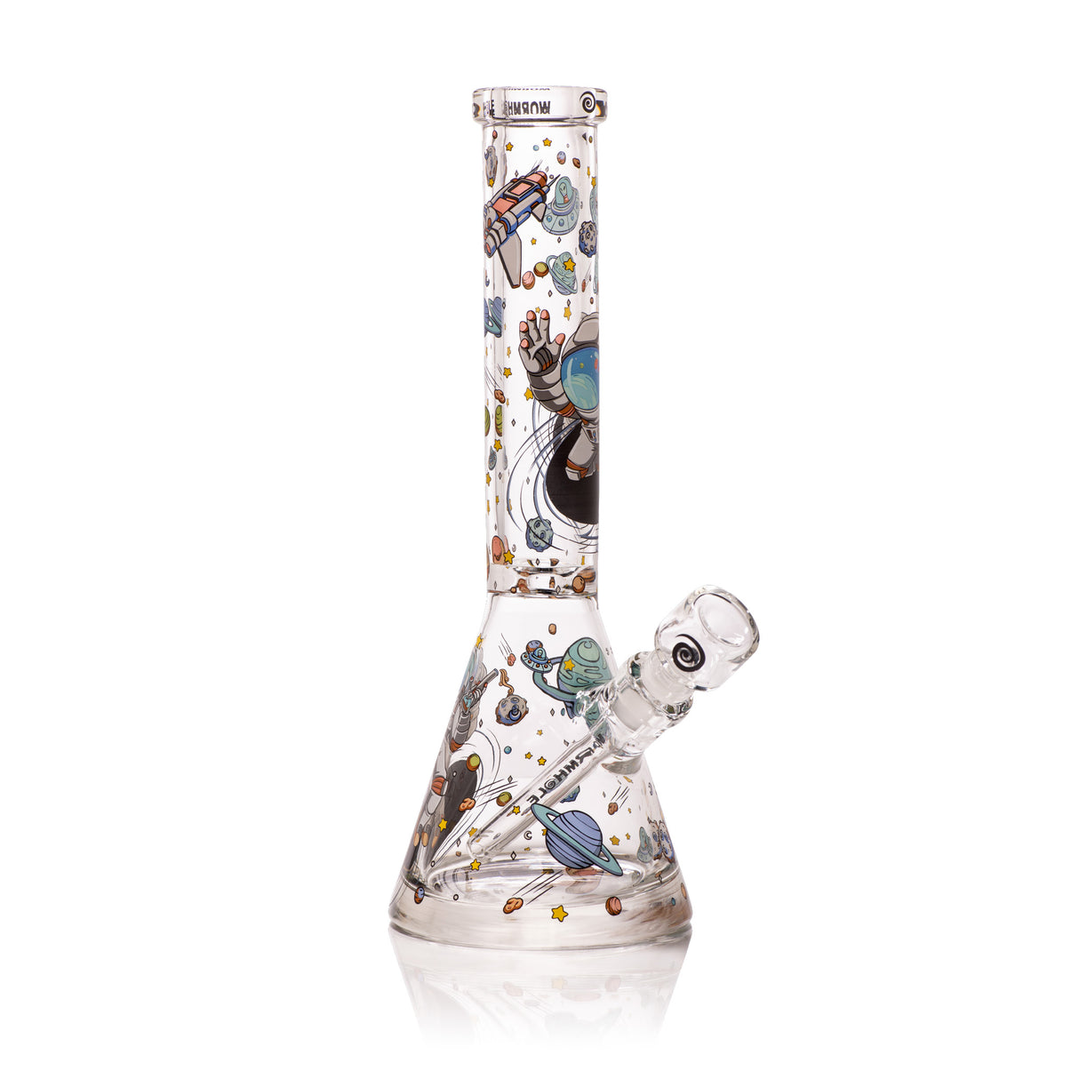 Lost in Space 15" Clear Beaker Bong