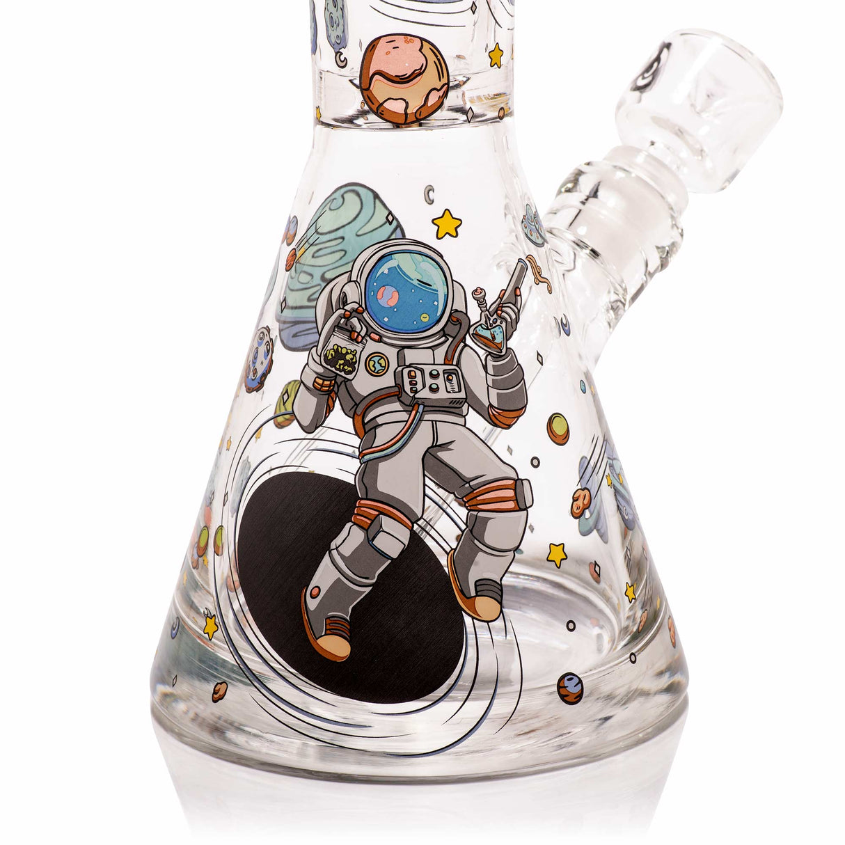 Lost in Space 15" Clear Beaker Bong