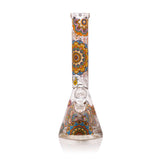 Mandala Myriad 14" Clear Beaker Bong