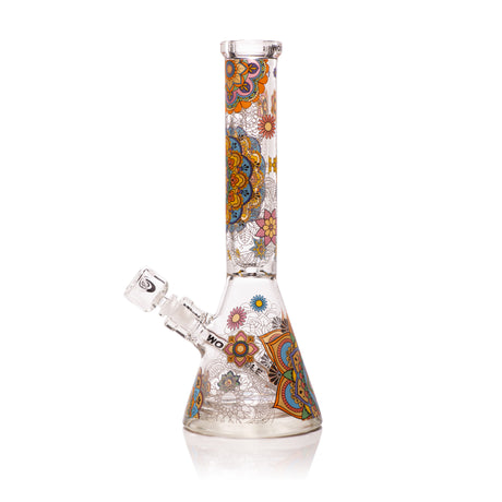 Mandala Myriad 14" Clear Beaker Bong
