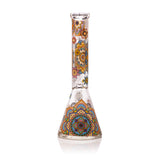Mandala Myriad 14" Clear Beaker Bong