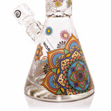 Mandala Myriad 14" Clear Beaker Bong