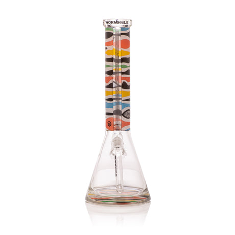Retro Saturn 15" Clear Beaker Bong