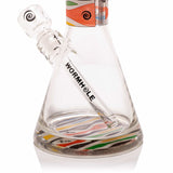 Retro Saturn 15" Clear Beaker Bong