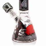 Shogun 11" Black Mini Beaker Bong