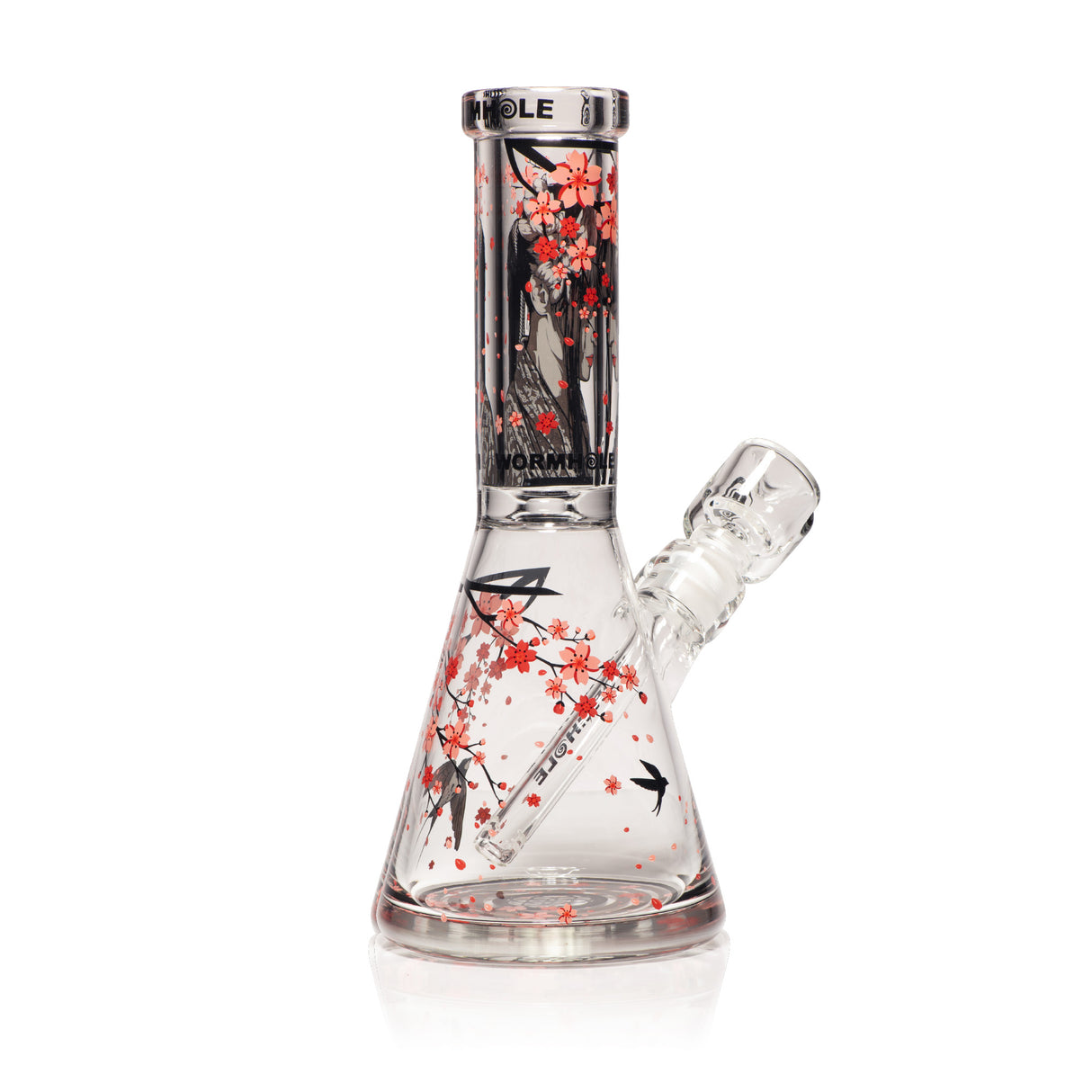 Sakura 13" Clear Beaker Bong