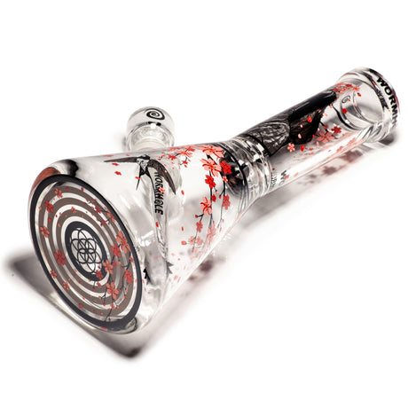 Sakura 13" Clear Beaker Bong