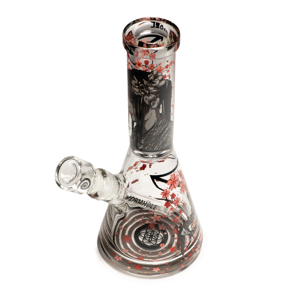 Sakura 13" Clear Beaker Bong