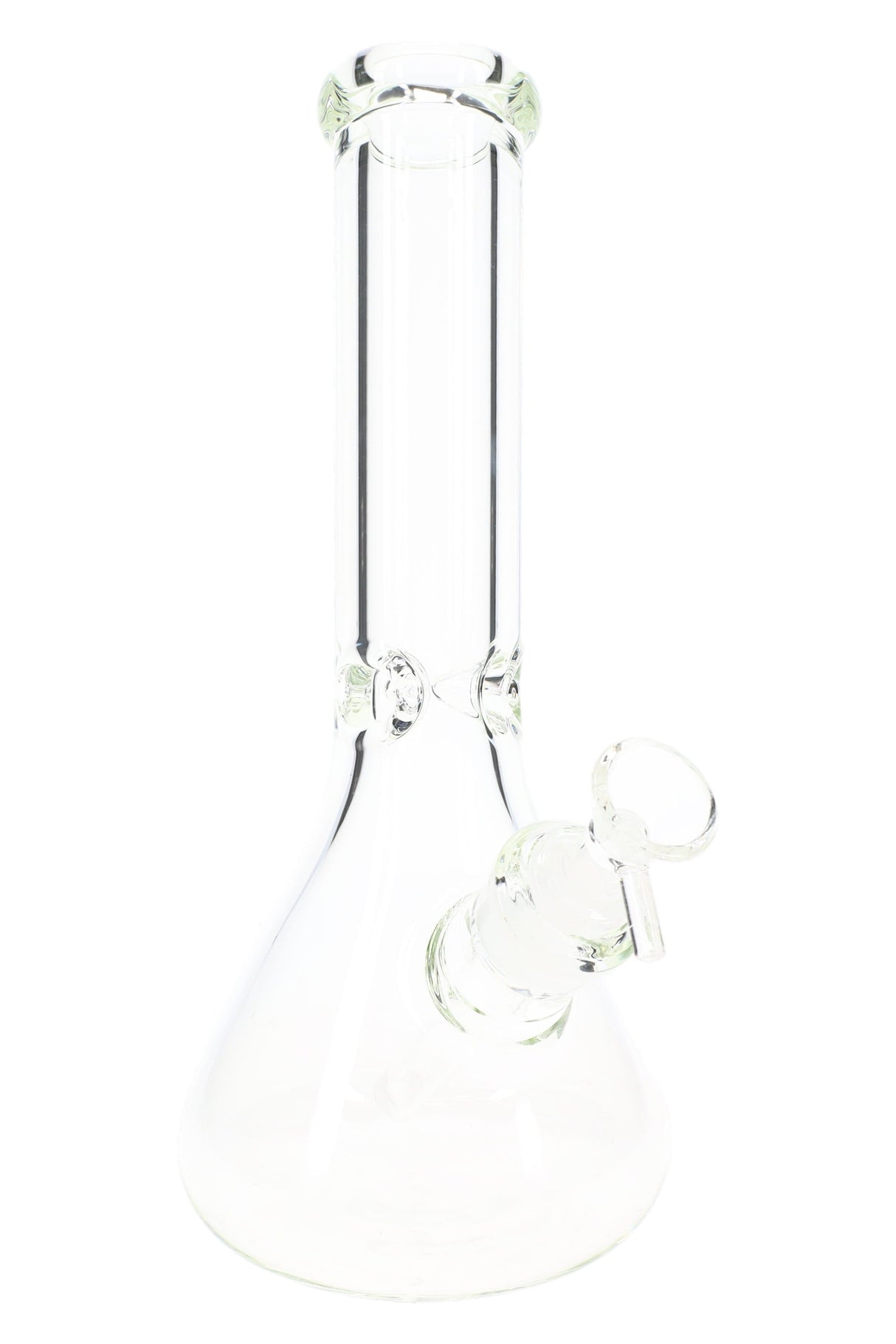 Clear Thick Glass Beaker Bong “Brick-Solid” – 9 mm Thick