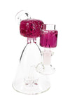 Glass Beaker Bong "Icy Hero" – Fluid-Filled Cooling Chamber – Showerhead Perc – 6″