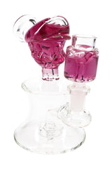 Fluid-Filled Plumber Glass Bong “Pipe Dream” – Showerhead Perc – 5.5″