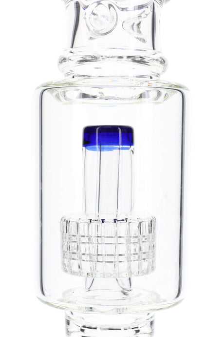16" Glass Straight Tube Bong “Matrix Maker” – Double Matrix Perc – GoG